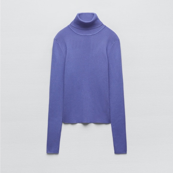 Zara Sweaters Zara Nwt Basic Rib Knit Sweater Poshmark